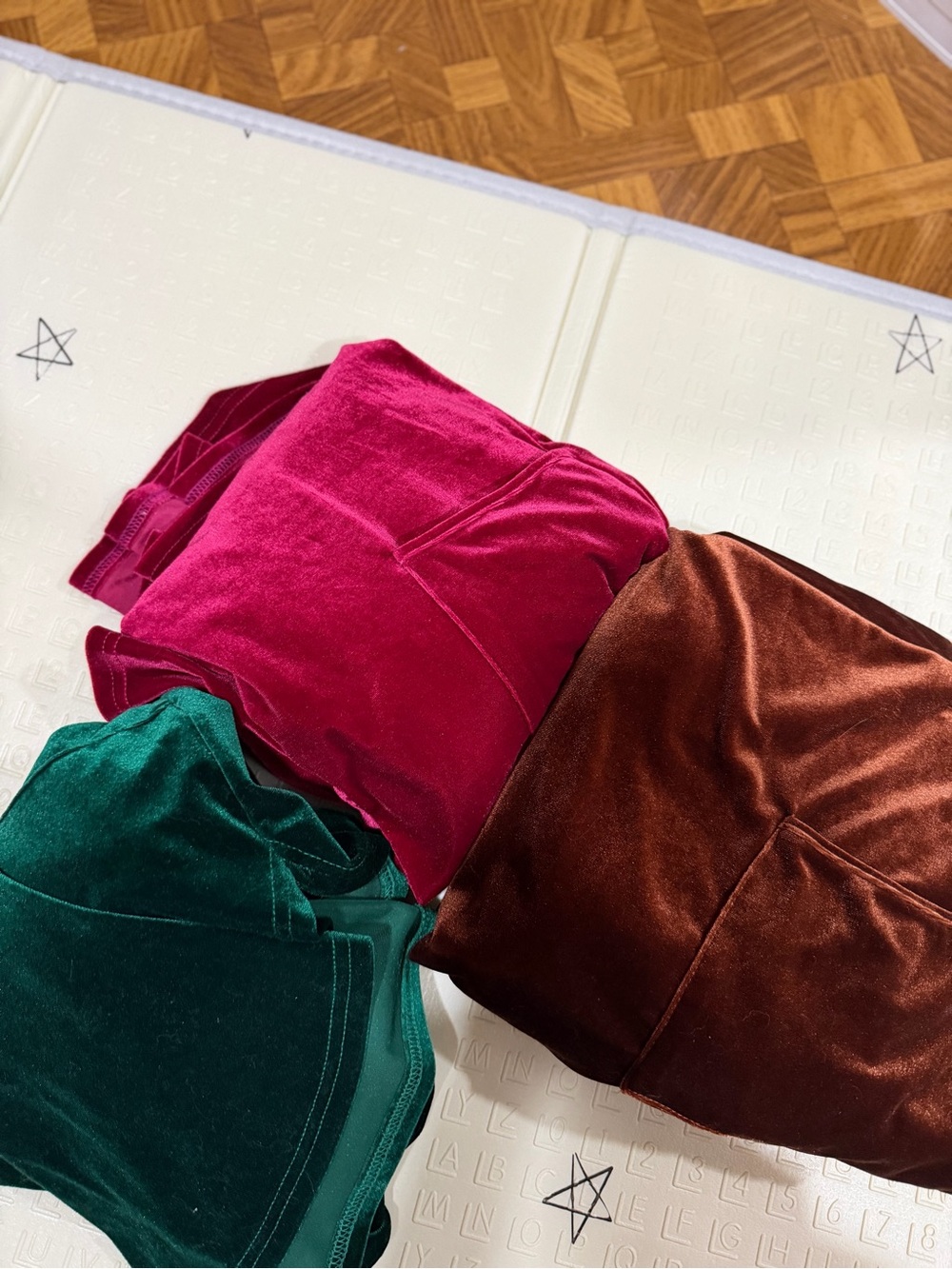 Bundle dress - Green, Magenta & Brown
